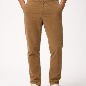 Dockers Brown Corduroy Pants 36x34 Straight Leg Classic Fall
